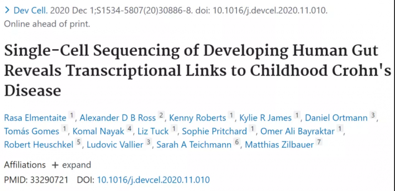 文章發表于 Developmental Cell 期刊
