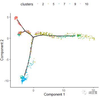 查看亞群分化結果