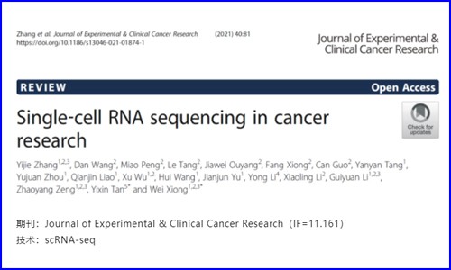 文獻解讀 | 單細胞測序在癌癥研究中的應用