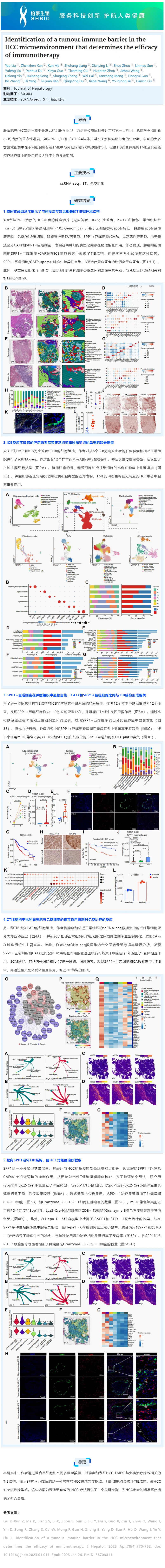 530 文獻解讀 _ HCC 微環(huán)境中腫瘤免疫屏障對免疫治療療效的影響