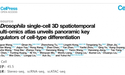 文獻(xiàn)解讀 | 果蠅單細(xì)胞三維時(shí)空多組學(xué)圖譜揭示了細(xì)胞類型分化的全景關(guān)鍵調(diào)節(jié)因子
