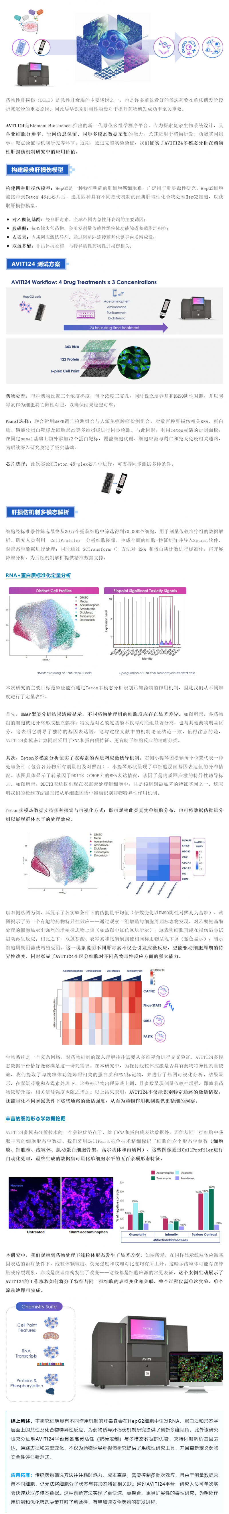 AVITI24 多模態(tài)分析定義肝毒性機(jī)制解析新范式，助力藥物安全性評(píng)價(jià)