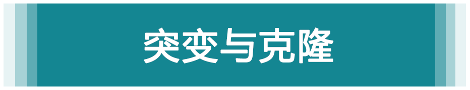 突變與克隆
